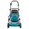 Makita DLM460PT2 vejapjovė Stumdoma vejapjovė Akumuliatorinė Juoda, Mėlyna, Pilka