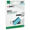 USB atmintukas Emtec 32 GB USB Type-A C350 Brick 2.0 juoda mėlyna