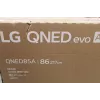 TV LG 86QNED85A3C 86 colių išmanusis televizorius su webOS 25, 4K UHD (pažeista pakuotė)