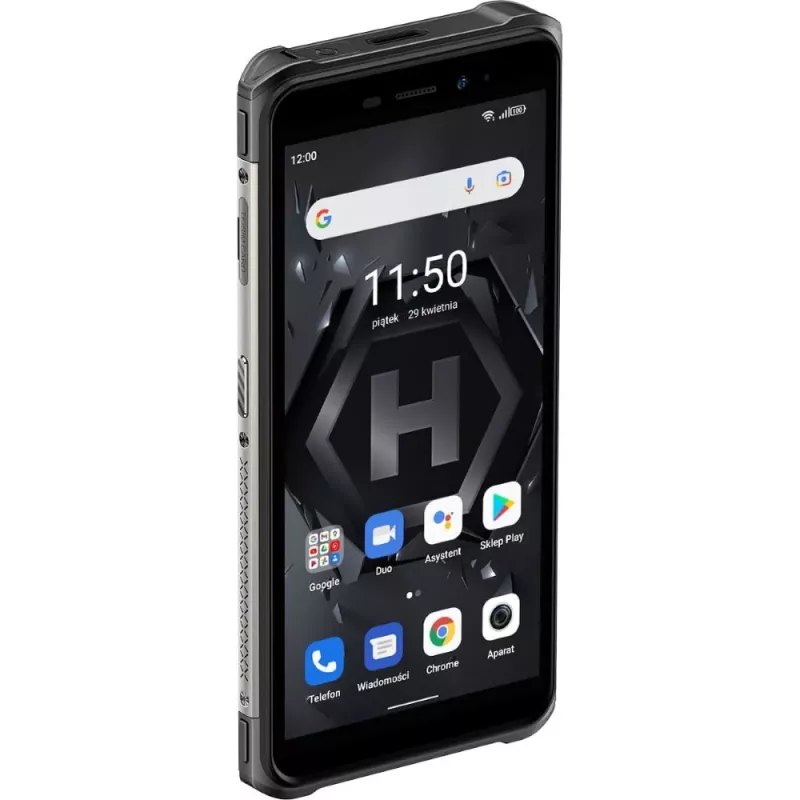 MyPhone Hammer Iron 4 Dual Sidabrinė Extreme pack