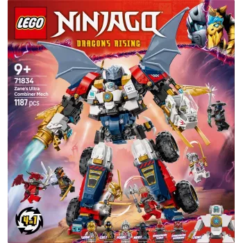 LEGO NINJAGO 71834 Zane'o Ultra kombinuotas mechas