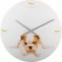 NeXtime klok 8136 Puppy, Ø43 cm, sieninis, balta/smėlio