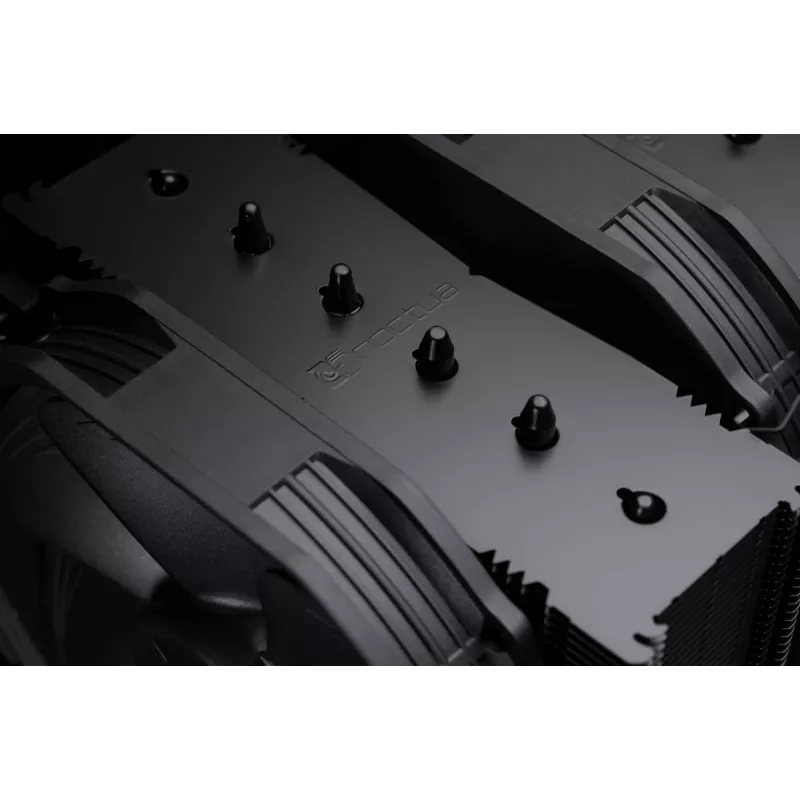 Noctua NH-D15 Chromax Pure Juoda CPU aušintuvas su dviem 140 mm ventiliatoriais