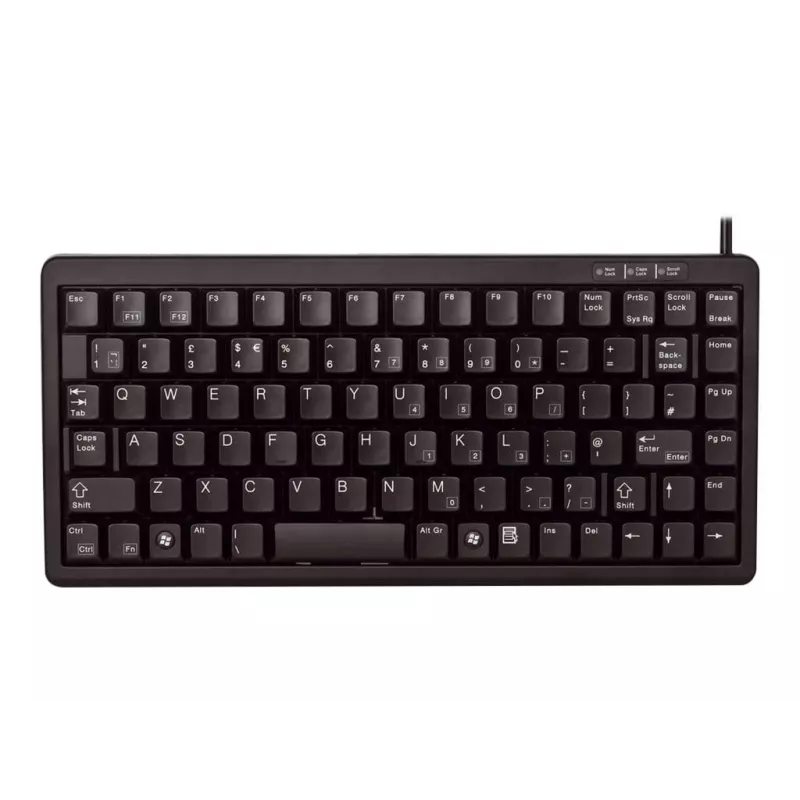 CHERRY G84-4100 klaviatūra Universali USB AZERTY Prancūziška Juoda