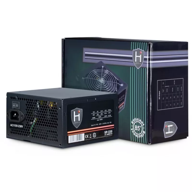 Maitinimo blokas Inter-Tech HIPOWER SP-550 550 W