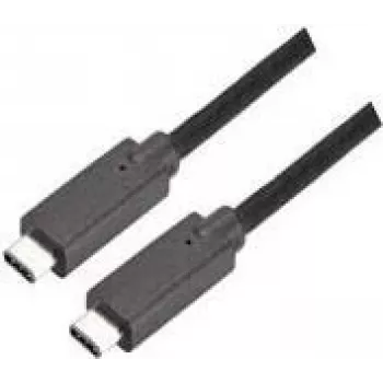Bachmann 918.190 USB kabelis 0,5 m USB 3.2 Gen 2 (3.1 Gen 2) USB C juodas (918190)