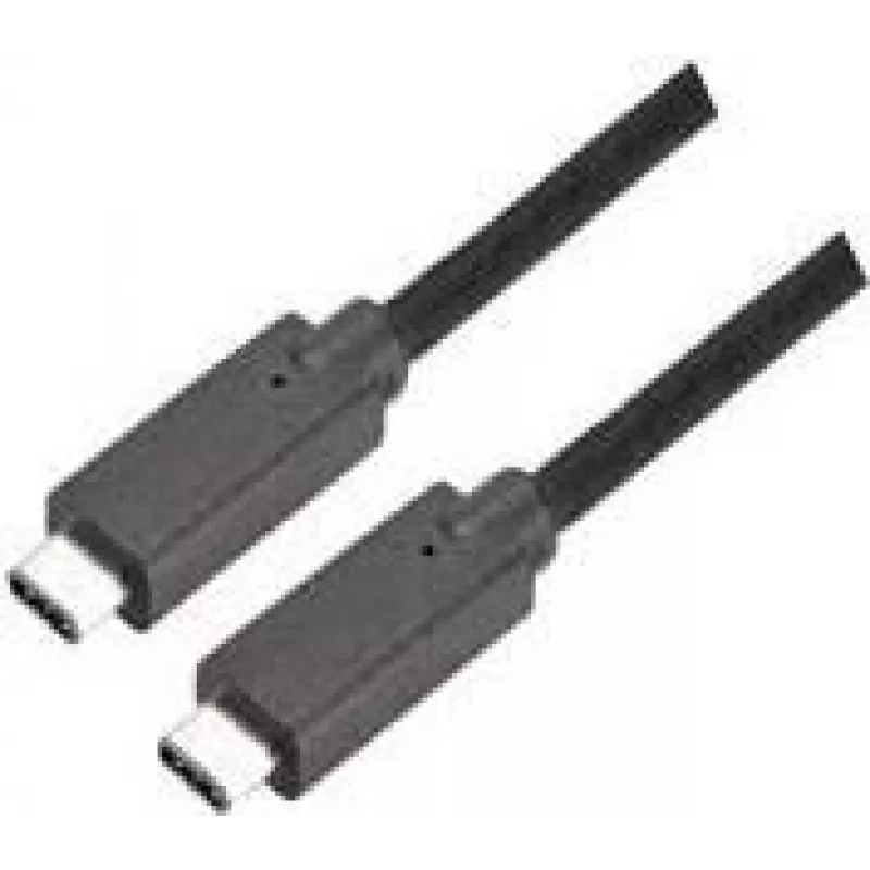 Bachmann 918.190 USB kabelis 0,5 m USB 3.2 Gen 2 (3.1 Gen 2) USB C juodas (918190)