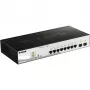 D-Link DGS-1210-10P valdomas L2 Gigabit Ethernet (10/100/1000) maitinimas per Ethernet (PoE) 1U juoda