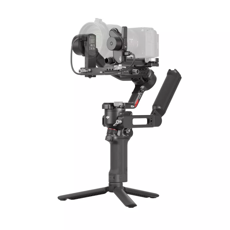 Rankinio kameros stabilizatoriaus DJI RS 4 Combo juodas aliuminis 12 val. baterija