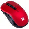 Belaidė RF tylioji pelė DEFENDER Gassa MM-105 — abiem rankoms tinkama, 1600 DPI, 2,4 GHz, nano USB imtuvas