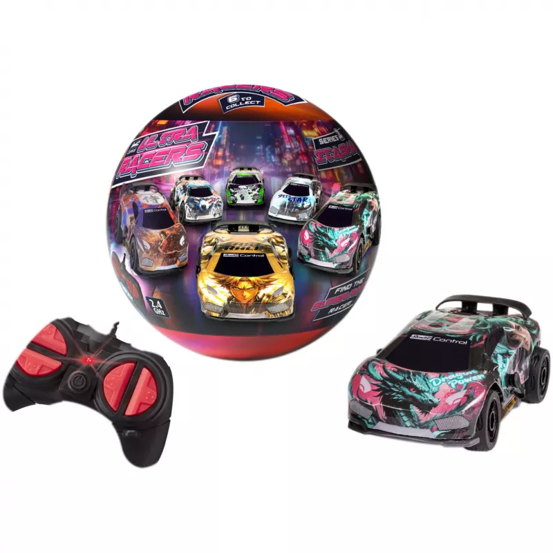 REVELL Itasha RC žaislinis automobilis iš Ultra Racers Series 1, asorti modelis, baterijomis maitinamas nuotolinio valdymo automobilis
