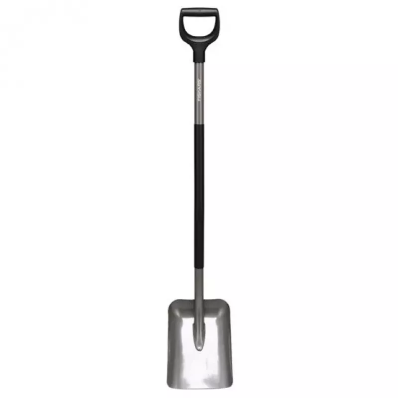 Kastuvas Fiskars Ergonomic FS.S. 1025376 pilkas — ergonominis sodo kastuvas, Fiskars 1070058