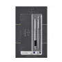 Parker 2093258 tušinukų rinkinys, juodas, sidabrinis, 2 vnt.
