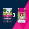 Sausas šunų maistas EUKANUBA Puppy & Junior Small/Medium Lamb & Rice 3 kg — visavertis pašaras jauniems mažų/vidutinių veislių šunims