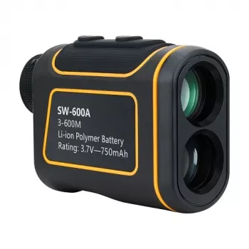 Lazerinis tolimatis SNDWAY SW-600A — 600 m matavimo nuotolis, nurodytas matavimo tikslumas