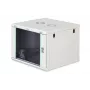 Ant sienos montuojama 19 colių stovo spinta DIGITUS Dynamic-N DN-37106 — 9U, 600x600 mm, IP20, raktinis užraktas