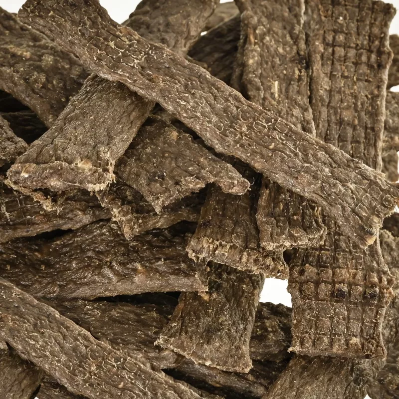 PETITTO Monoprotein mėsos juostelės su triušiena - šunų skanėstas - 400g