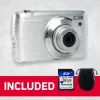 Agfa Photo DC8200 Sidabrinė + Case + Card SD 16GB