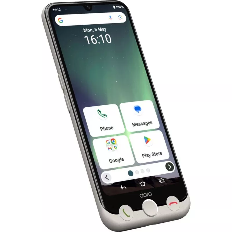 Išmanusis telefonas Doro Aurora A30 6,1 colio 128 GB juodos spalvos