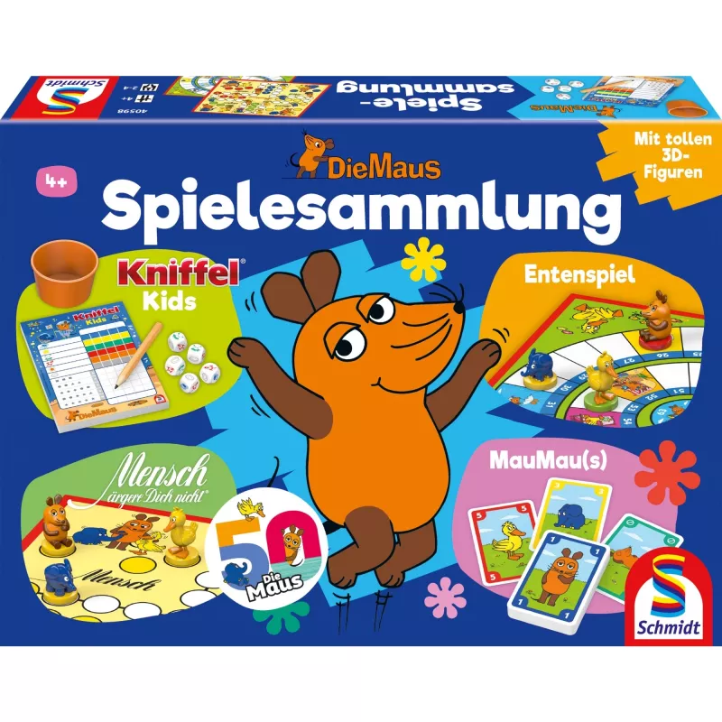 Schmidt Spiele Pelės žaidimų kolekcijos stalo žaidimas
