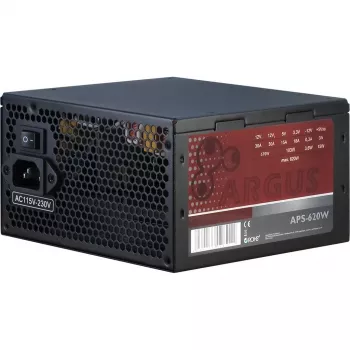 Inter-Tech Argus APS maitinimo blokas 620 W 20+4 kontaktų ATX ATX juodas