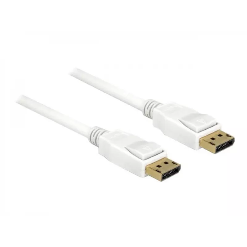 DisplayPort kabelis DeLOCK 85509 1,5 m baltas