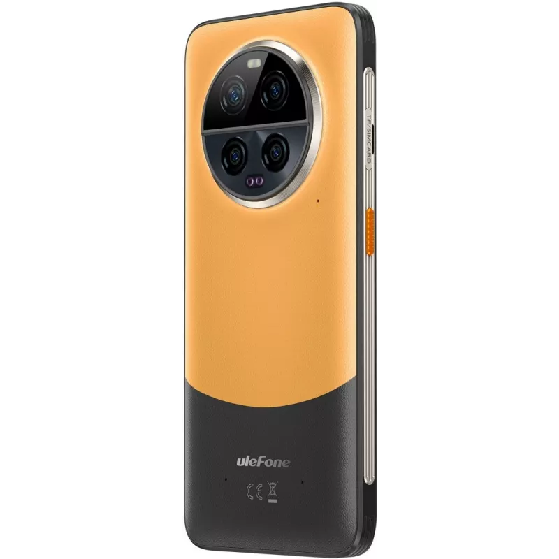 Pramoninis išmanusis telefonas UleFone Armor 23 Ultra 5G — 12GB RAM, 512GB atminties, oranžinis