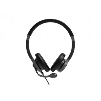 PORT CONNECT | Stereo USB ausinės PRO ON'R 300 | Laidinės | Ant ausų | Triukšmo slopinimas | Juodos