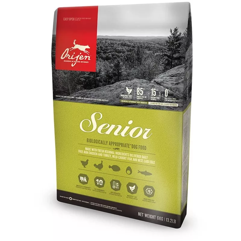 ORIJEN Senior - sausas šunų maistas - 6kg