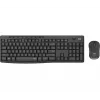Logitech MK295 Silent - klaviatūros ir pelės rinkinys - belaidis - 2,4 GHz - grafito spalvos - vengriškas išdėstymas