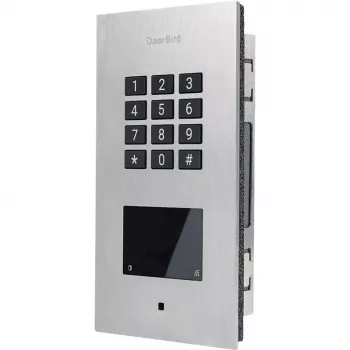 Prieigos kontrolės sistema durims DoorBird A1121 įleidžiamam montavimui, nerūdijantis plienas V2A