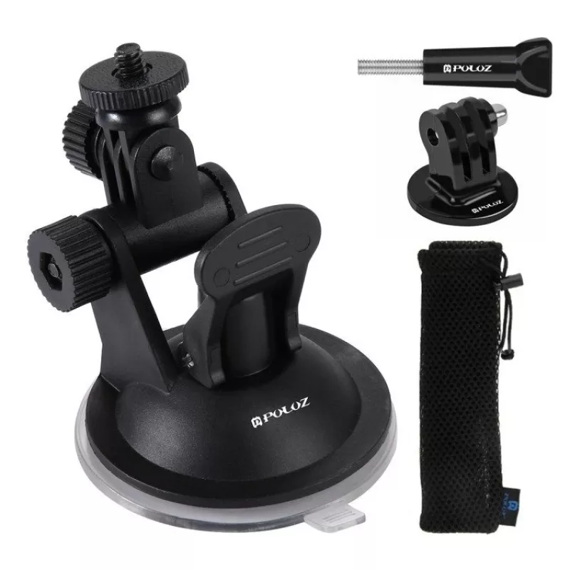 Puluz automobilinis prietaisų skydelio laikiklis sportinėms kameroms (įskaitant Osmo Action 5 Pro, Insta360 X5)