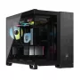 PC korpusas Corsair CC-9011287-WW Midi bokštas, aliuminis, juodas