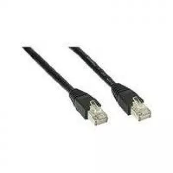 Tinklo kabelis PremiumCord komutacinis kabelis UTP Cat5e RJ-45 7 m juodas