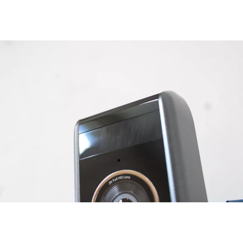 Vaizdo durų skambutis Eufy Doorbell 2 Pro — modelis T8213G11SO, juodas, atnaujintas (subraižytas viršus)