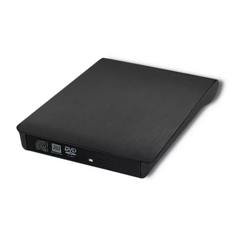 Išorinis DVD‑RW įrenginys QOLTEC 51857 — USB 3.0, SATA sąsaja, DVD±R 8x, DVD±RW 4x, DVD‑RAM 5x, CD 24x, juodas