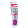 Hermetikas FISCHER Silicone Sanitärsilicon Premium DSSA 053102 310 ml – atsparus vandeniui, su pelėsio inhibitoriumi