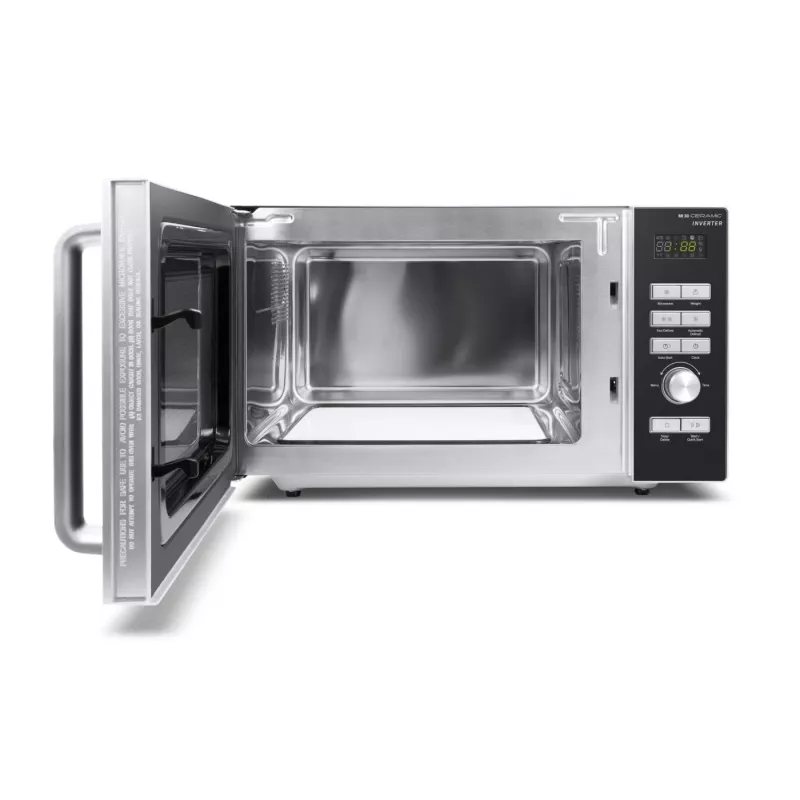 Caso | Keraminė inverterinė mikrobangų krosnelė | MI 30 | Laisvai pastatoma | 30 l | 1000 W | Grilis | Juoda