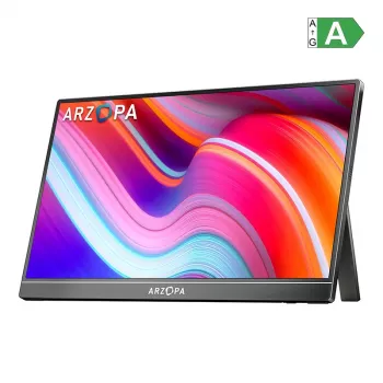 Nešiojamas monitorius Arzopa Z1C 16,1 colio IPS 1920x1080 energijos vartojimo efektyvumo klasė A