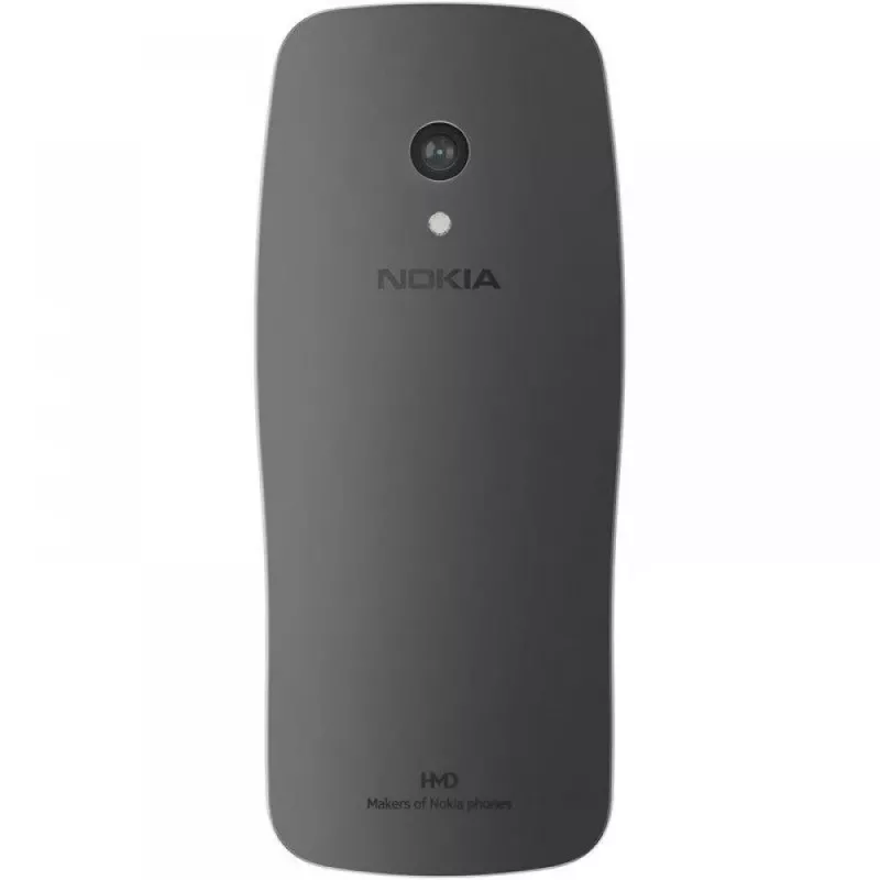 Nokia 3210 4G (2024) (TA-1618) | Grunge Juoda | 2.4 colio | TFT | 128 MB | 64 MB | Dvi SIM kortelės | Bluetooth | 5 | Pagrindinės kameros skiriamoji geba 2 MP