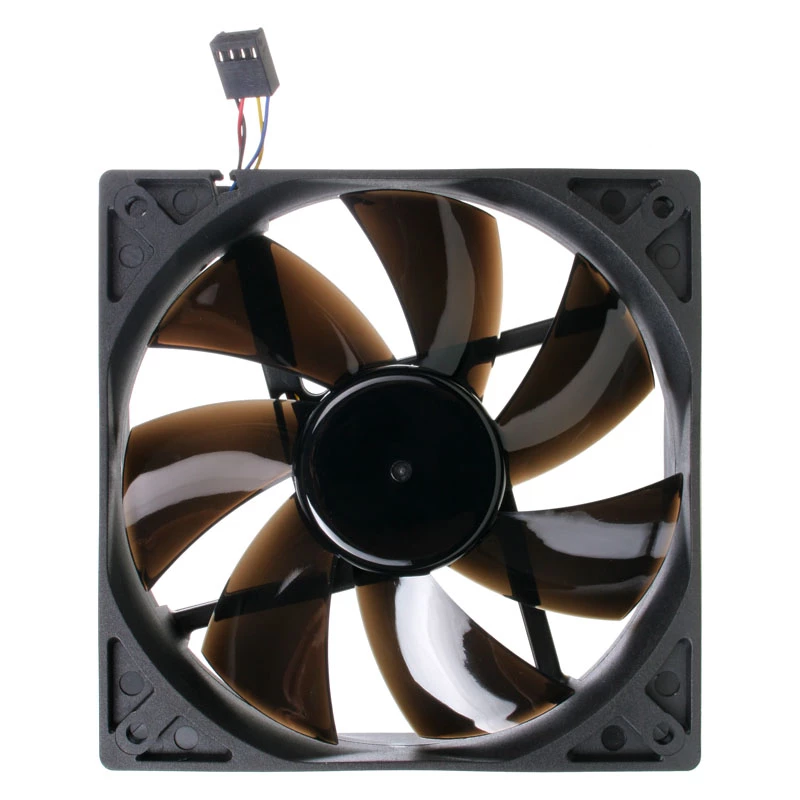 Kompiuterio korpuso ventiliatorius NoiseBlocker JuodaSilentPro PLPS 120 mm, 1500 RPM, 100 m³/h, 4,5 V, juodas