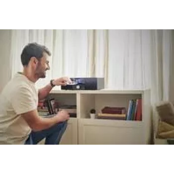 Panasonic SC-DM202 - garso sistema - 2 x 12 W - juoda (SC-DM202EG-K)