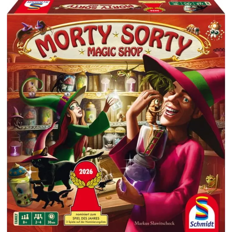 Morty Sorty Magic Shop, stalo žaidimas