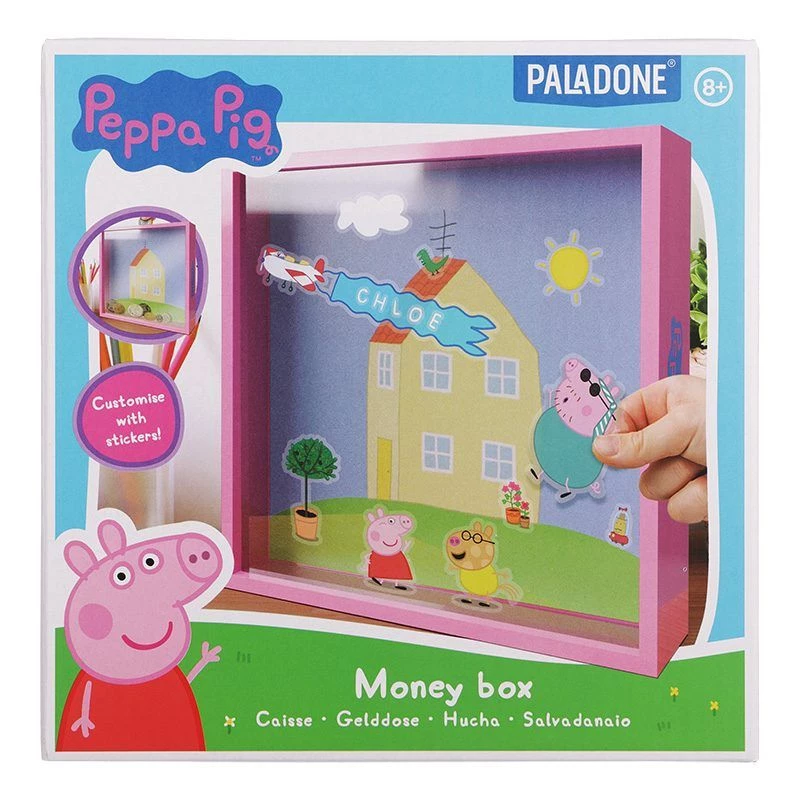 Taupyklė Paladone Peppa Pig Frame Design PP12785PP – vaikiška taupyklė