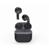 Bluetooth ausinės GEMBIRD TWS-02-BK, į ausis įdedamos TWS, juodos/pilkos, iki 5 val. veikimo, įmontuotas mikrofonas, įkrovimo dėklas