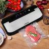 Gastroback Design Basic vakuuminis sandariklis 800 mbar Juodas Nerūdijantis plienas