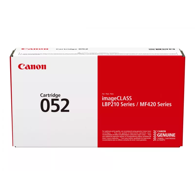 Dažų kasetė Canon 052 Originali Juoda 2100 puslapių