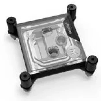 Water block ek vandens blokai EK-Quantum Velocity³, skirtas Intel 1700/1851 ir AMD AM5 lizdams, akrilo viršus