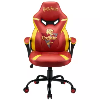 PC žaidimų kėdė Subsonic Junior Griffindor su minkštu paminkštinimu Oranžinė Raudona