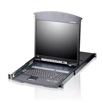 ATEN KL1508AN stovo konsolė 48,3 cm (19 colių) Juoda 1U